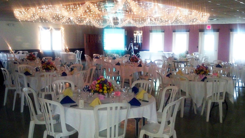 a dining room table